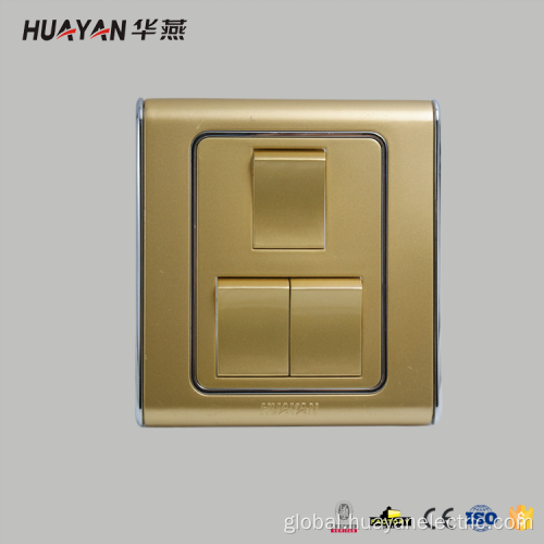 Wateproof Wall Switch New model electrical equipment wateproof wall switches Manufactory